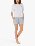 DKNY Cotton Short Sleeve Elasticated Boxer Pyjama Set