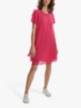 James Lakeland Short Sleeve Wave Hem Dress