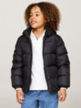 Tommy Hilfiger Kids' Essential Down Puffer Jacket, Black