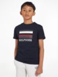 Tommy Hilfiger Kids' Stripe Logo T-Shirt