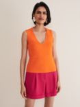 Phase Eight Scarlett Knitted Top, Orange