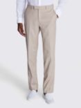 Moss Recycled Tailored Fit Suit Trousers, Tan