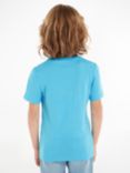 Calvin Klein Kids' Short Sleeve T-Shirts, Pack of 2, Blue Tide