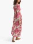 James Lakeland Printed Knot Detail Midi Dress