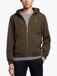 Lyle & Scott Hooded Soft Shell Jacket, Olive