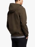 Lyle & Scott Hooded Soft Shell Jacket, Olive