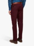 Simon Carter Cotton Chinos, Mahogany