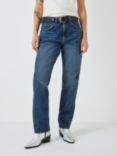 AND/OR Melrose Straight Cut Jeans, Dark Blue Wash