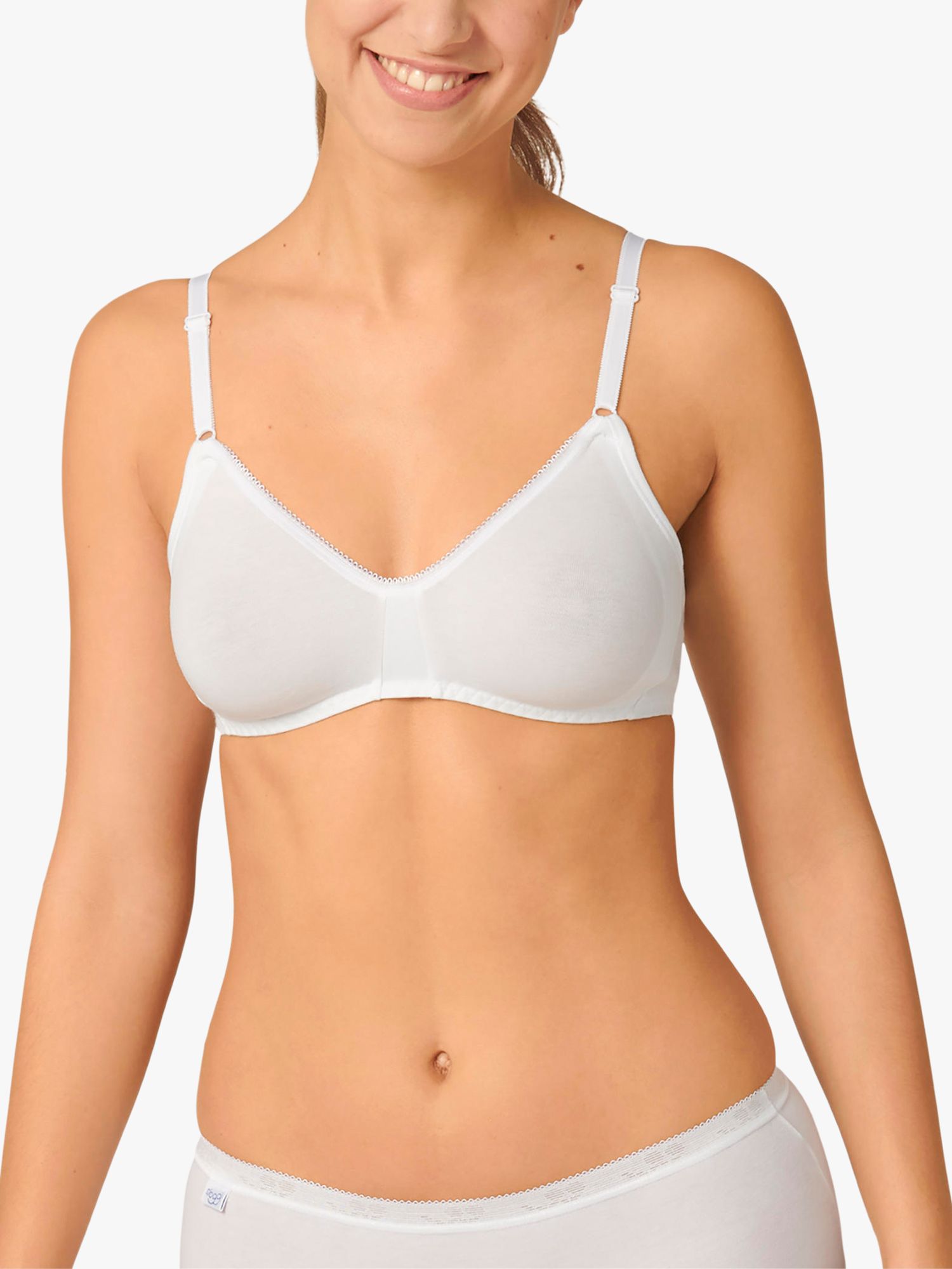 Sloggi 24/7 Cotton W wired bra, white, white Promo
