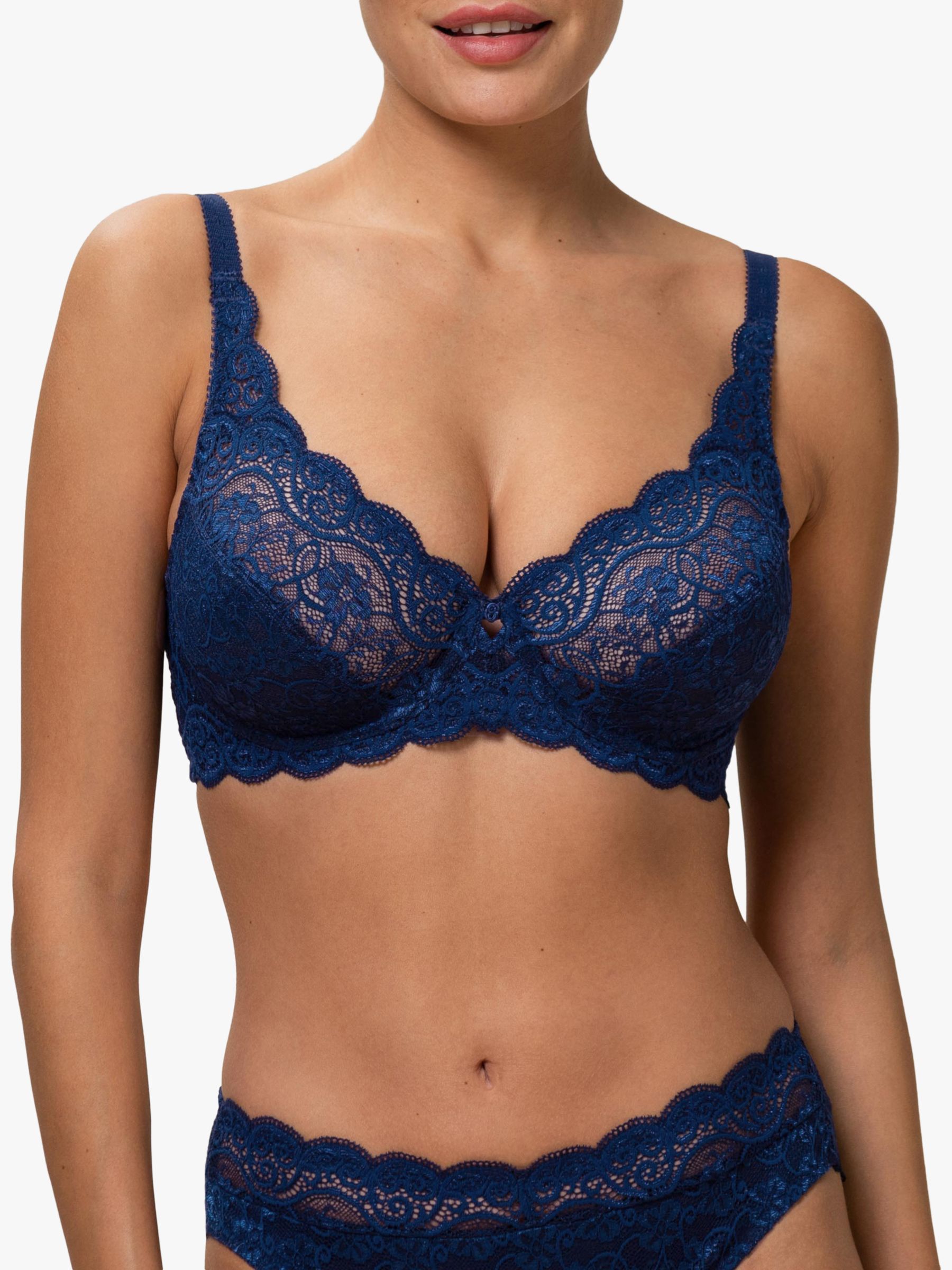 Triumph Amourette Charm Underwired Spacer Bra, White at John Lewis &  Partners