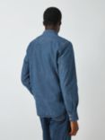 John Lewis Regular Fit Denim Western Shirt, Denim Blue