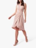 James Lakeland Wrap Sleeveless Dress, Pale Pink, Pale Pink