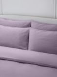 Jasper Conran London Textured Dobby Weave Duvet Cover Set, Lavender Grey