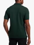 Lyle & Scott Short Sleeve Polo Shirt, Dark Green