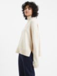 French Connection Kessy Plain Jumper, Oatmeal Melange