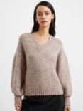 French Connection Jill Marl Knit Jumper, Multi