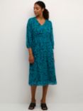KAFFE Dori Knee Length Dress, Legion Blue