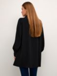 KAFFE Signa Long Sleeve Mini Dress, Black