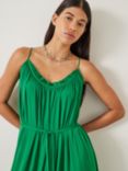 HUSH Lillie Plain Maxi Dress, Green
