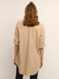 KAFFE Naya Tunic Shirt, Classic Sand