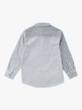 Angel & Rocket Kids' Cut & Sew Shirt, Grey/Multi
