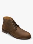 Loake Gilbert Nubuck Leather Chukka Boots, Brown