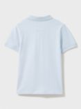 Crew Clothing Kids' Pique Polo, Pale Blue