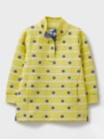 Crew Clothing Kids' Padstow Daisy Stripe Sweatshirt, Light Yellow