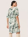 Soaked In Luxury Arowe Knee Length Short Sleeve Dress