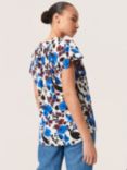 Soaked In Luxury Jaila Marian Floral Top, Sandshell