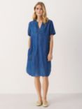 Part Two Aminase Dress, Medium Blue Denim