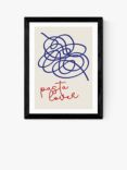 EAST END PRINTS Inoui 'Pasta Lover' Framed Print