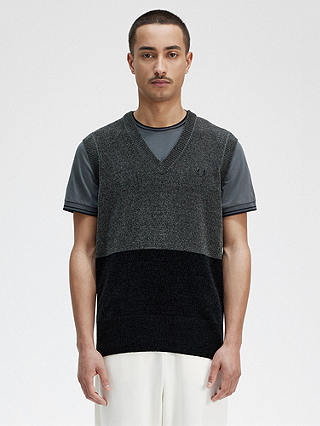 Fred Perry Colour Block Knit Tank