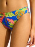 Seafolly Tropica Hipster Bikini Bottoms, Azure