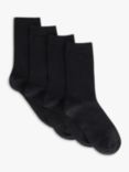 John Lewis Merino Wool Mix Ankle Socks, Pack of 2