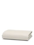 Bedfolk Relaxed Cotton Standard Fitted Sheets, Clay