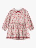 Trotters Kids' Felicite Print Willow Dress, Red/Multi