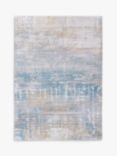 Louis De Poortere Streaks Rug, Blue, L180 x W120 cm