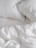Bedfolk 100% Linen Bedding, Snow