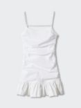 Mango Darling Plain Mini Dress, White