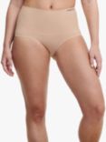 Chantelle Smooth Comfort Light Shaping High Waisted Briefs, Clay Nude