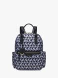 Radley Finsbury Park Geo Dog Print Medium Backpack, Thunder