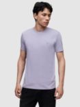 AllSaints Brace Tonic Crew Neck T-Shirt, Fresh Lilac
