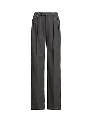 Lauren Ralph Lauren Tumelo Wool Blend Trousers, Modern Grey Heather