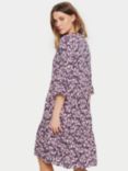 Saint Tropez Eda Knee Length Dress, Purple/Multi
