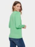 Saint Tropez Mila Long Sleeve Pullover Jumper, Absinthe Green
