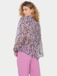 Saint Tropez Presley Long Sleeve Shirt, Purple/Multi