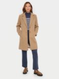 Saint Tropez Vivian Straight Cut Coat, Amphora