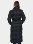 Saint Tropez Nona Long Puffer Coat, Black