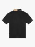 BOSS Kids' Logo Short Sleeve Polo Shirt, Black
